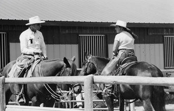 Netty and Buck Brannaman