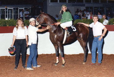 Jockey Annette Coker